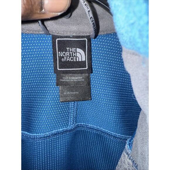 The North Face Fleece Jacket Women’s Small Sweater Full Zip Windwall Light Blue - Picture 10 of 15